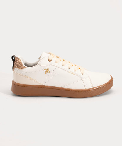 Tenis Jo Golden Miel Con Abeja